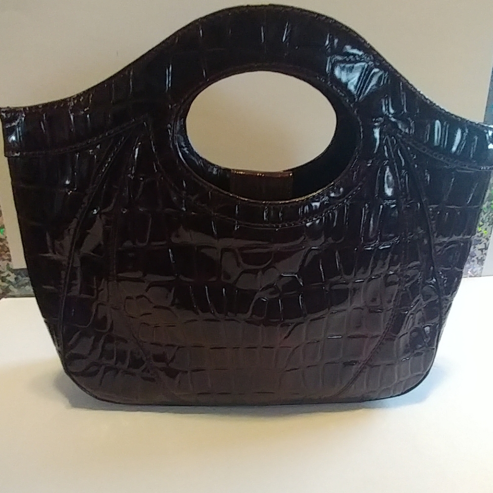 Deep Burgundy purse.